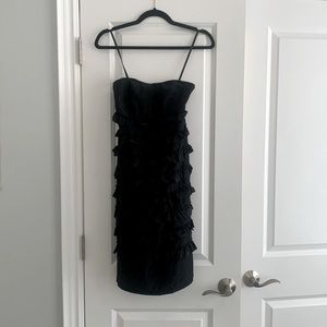 Black Mini Strapless GAP Dress